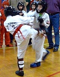 Andrew Dallmann Sparring